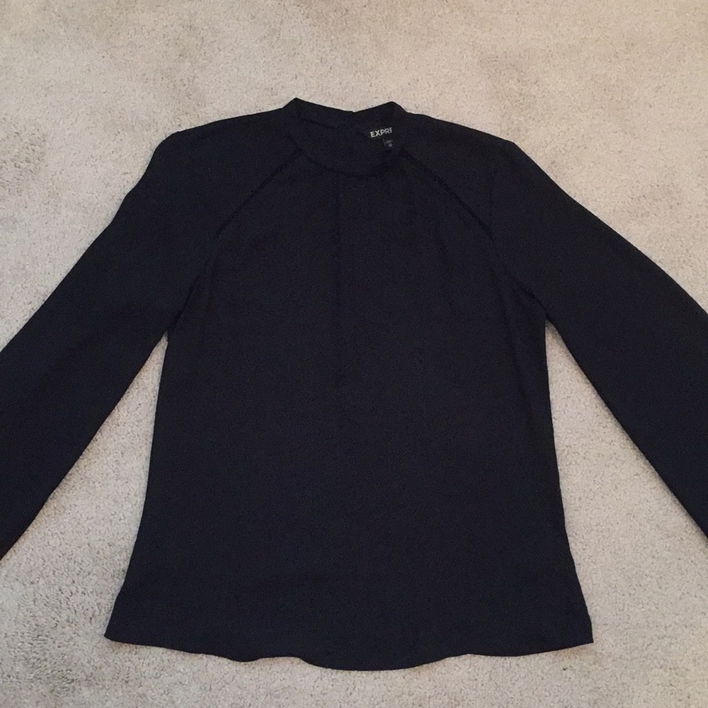 {Express} Long Sleeve Blouse